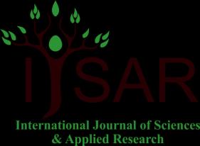 International Journal of Sciences & Applied Research www.ijsar.
