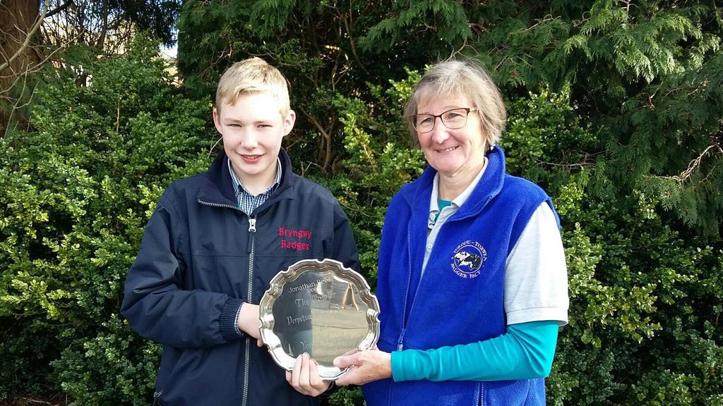 Rhys Mills (Junior Trophy Winner, 2017) I m 15 years old. I have been keeping badgers since 2014. The foundations of my flock came from my grandparents as a present.