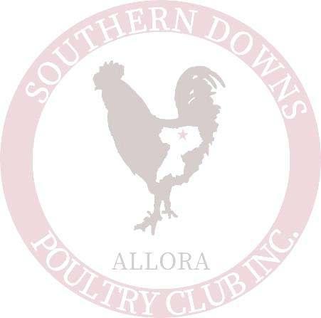 SOUTHERN DOWNS POULTRY CLUB ALLORA INC Annual Show Allora Showgrounds Sunday 5 th August 2018 Rhode Island Feature Show Judges: Soft Feather: John Gibson Hard Feather: