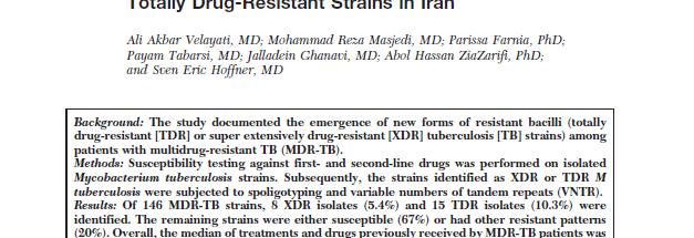 had resistance to either an injectable second line drug (SLD)