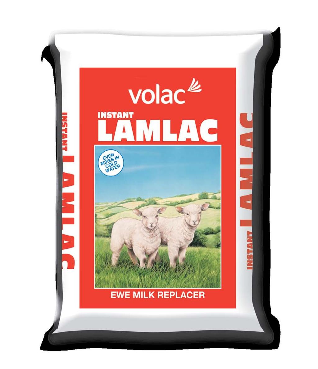 Benefits of Lamlac Concentrated milk protein. Highly digestible for faster growth. Ultrafiltrated milk protein. Natural health protection with less risk of nutritional upsets. Instantised.