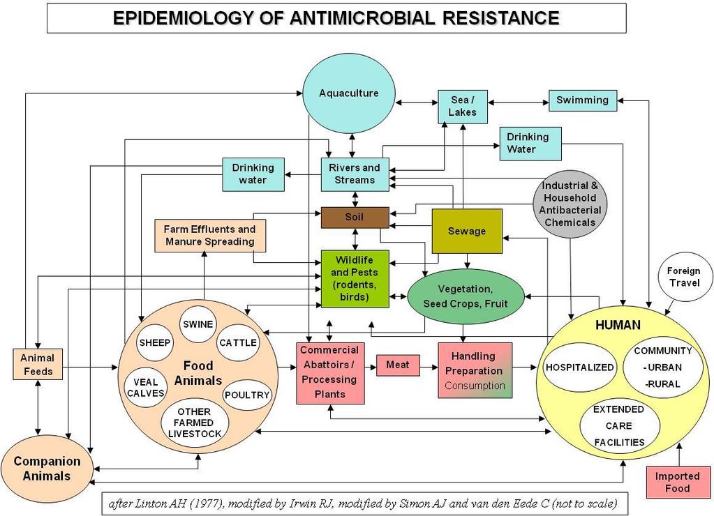 Current theories on AMR and reservoirs are in fact, incredibly complex Currently, little or no quantification