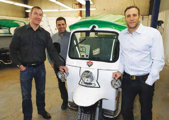 It is bigger than a bike. Electric tuk-tuks are coming to Denver.