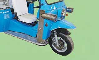 Soon you might ride A rickshaw tuk-tuk.