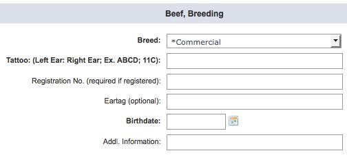 Breeding Beef Beef, Feeder/Prspect Calf Bucket/Bttle Animal Cw/Calf Pair Special Cases: The calf is nt brn as f May 15.
