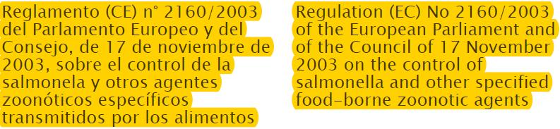 Food-borne diseases / ZoonoBc diseases Bacteria: Salmonella