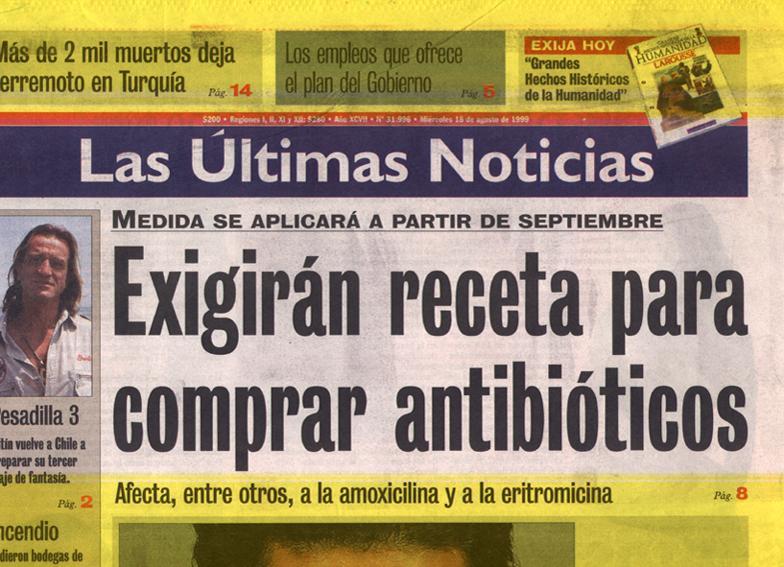 CHILE NATIONAL PRESS LATEST NEWS Pharmacies