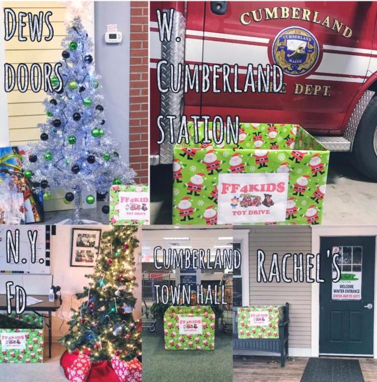 The technology may change, but the passion and dedication to service hasn't. Thank you to the Cumberland Historical Society for sharing this photo! Firefighters for Kids Toy Drive Have a toy donation?