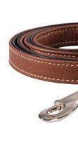 SOFT LEAS H Luxury Full-Grain Leather Leash colours Made from carefully selected full leather German & Italian Nappa hides of the highest quality, sourced from certified