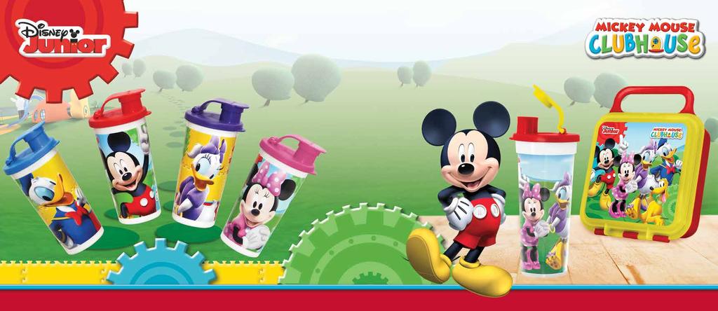 MICKEY CLUBHOUSE TUMBLER KIDS FAVOURITE RM 57.00 Mickey Clubhouse Kiddy Tumbler (4) @ 280 ml, Ø = 6.7 cm, t = 14.