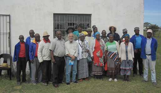 6 Rural extension requires more An emeritus professor of the Venezuelan Institute for Scientific Research visited rural Eastern Cape in April 2016 to make recommendations about strengthening
