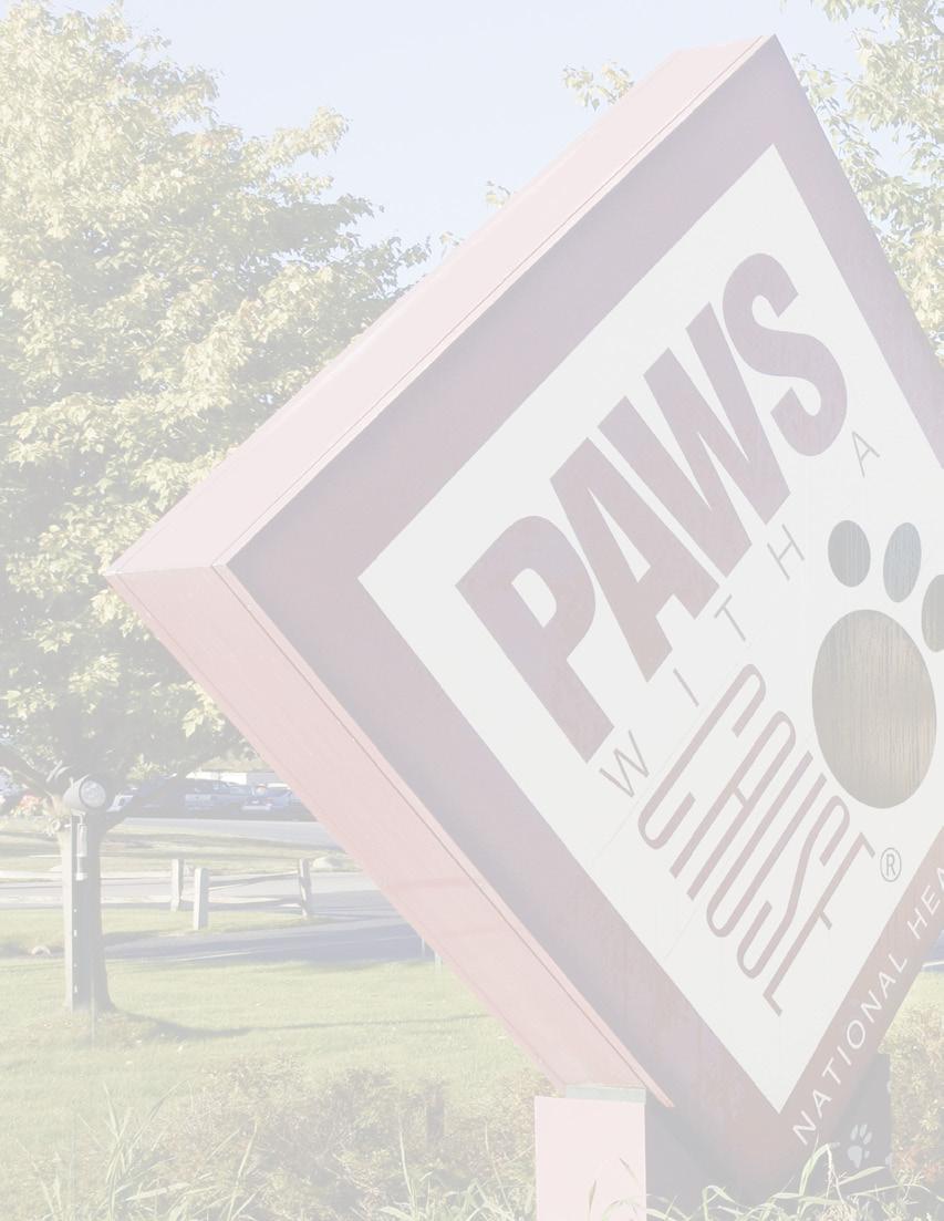 I HAD NO IDEA I n the year since we hosted our first PAWS for Lunch tour, we ve heard I had no idea a lot. If you re not aware, PAWS for Lunch is a behind the scenes look at Paws With A Cause.