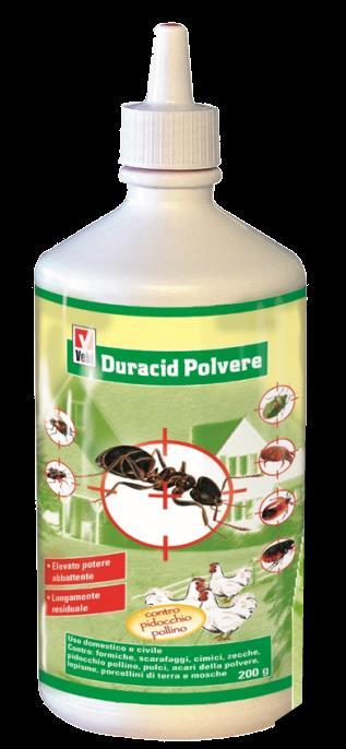 DURACID POWDER is an insecticide in powder form with