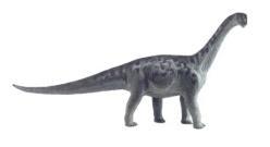 When shot or stampeded, roll D6 for direction with 1; begin at the top of the hex count clockwise. Occurrence 10% Apatosaurus Moves 2 Toughness 6 Apatosaurus is a fatter relative of Diplodocus.