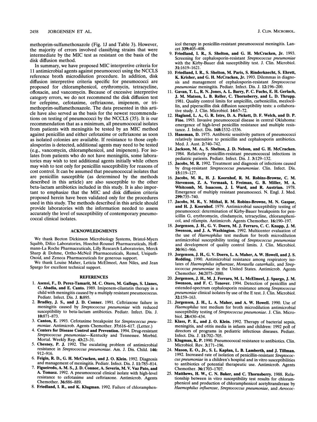 58 JORGENSEN ET AL. methoprim-sulfamethoxazole (Fig. 1J and Table 3).