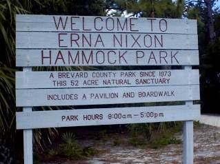 Erna Nixon retired as a naturalist and moved to Florida in the 1960's.