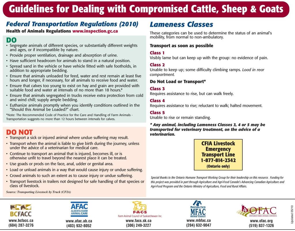 APPENDIX D SPCA Certified Standards for the Raising and Handling of Beef Cattle 40 The diagram on this page was originally published in Should This