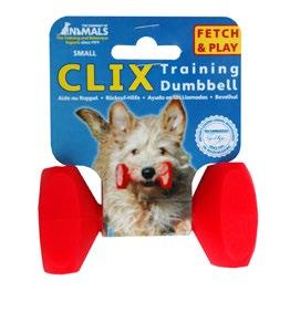 the CLIX Training Dumbbell can be used