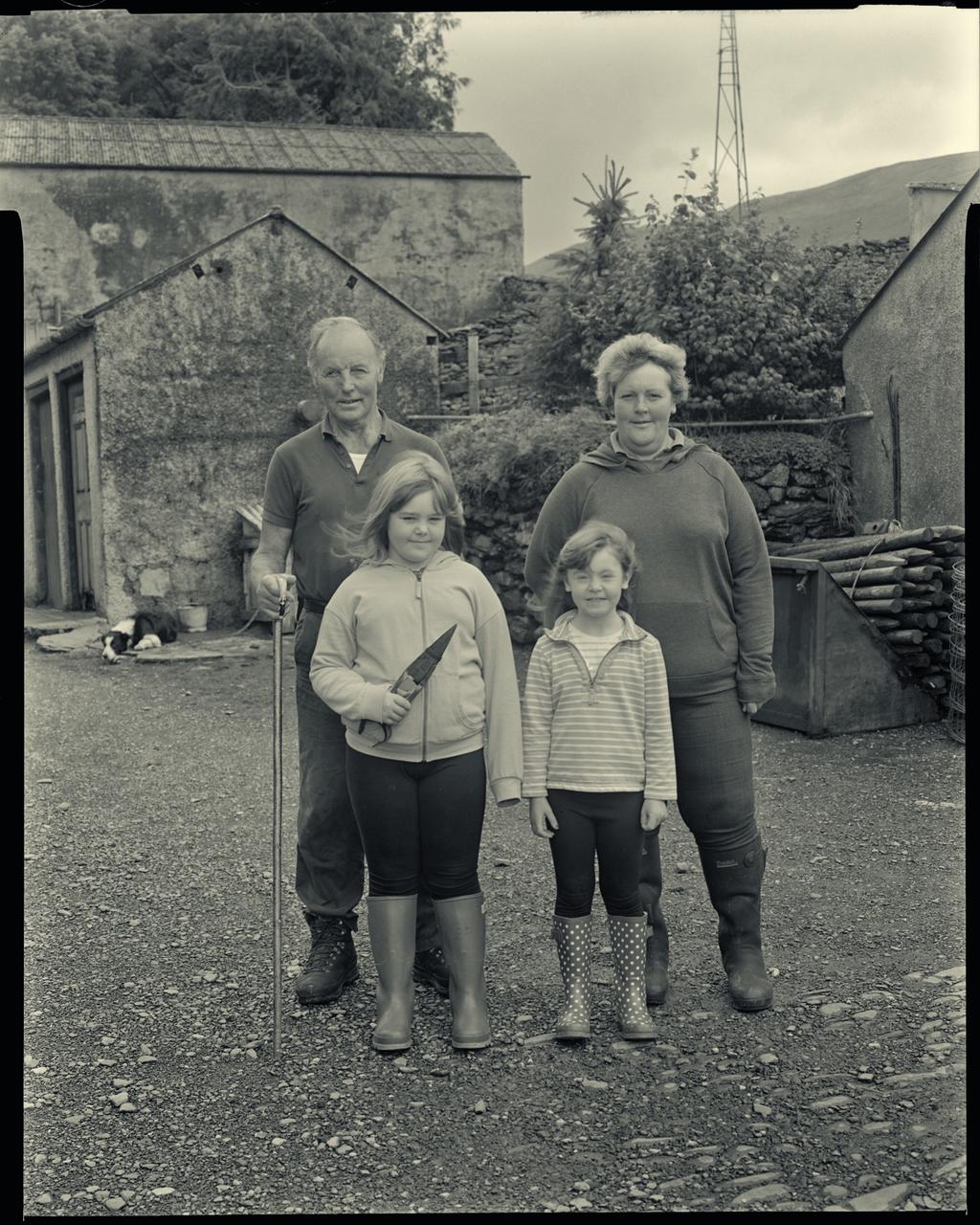 Her mother and father, Judith and Frank Capstick, live in the farmhouse here but have given over most of the farm work now to Sarah. Sarah lives in Sedbergh with her husband, Paul, who is a builder.