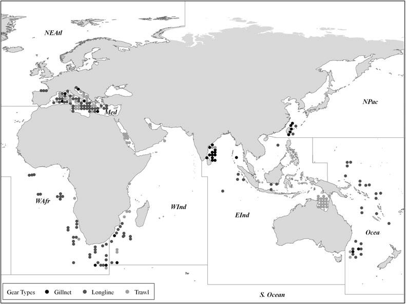 Global patterns of marine turtle bycatch B.P. Wallace et al. Figure 1 Continued.