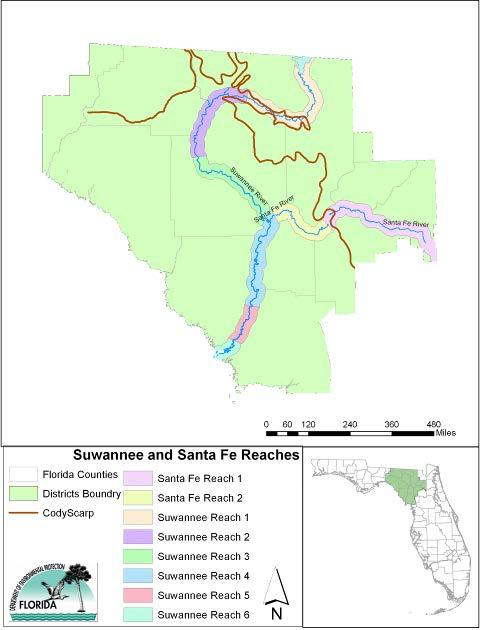 Middle Suwannee River Springs Restoration Plan Figure 3.