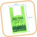 20 PACK 4 ROLLS (60 Bags) = 4 BECO ECO POO BAGS WITH HANDLES Environmentally friendly. Green with handles. Flat Packed. PACK 120 BAGS = 5 3 = 4.