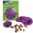 See video on my website BUSY BUDDY : TUG-A-JUG BUSY BUDDY: TWIST N TREAT Hard Plastic toy with rope.