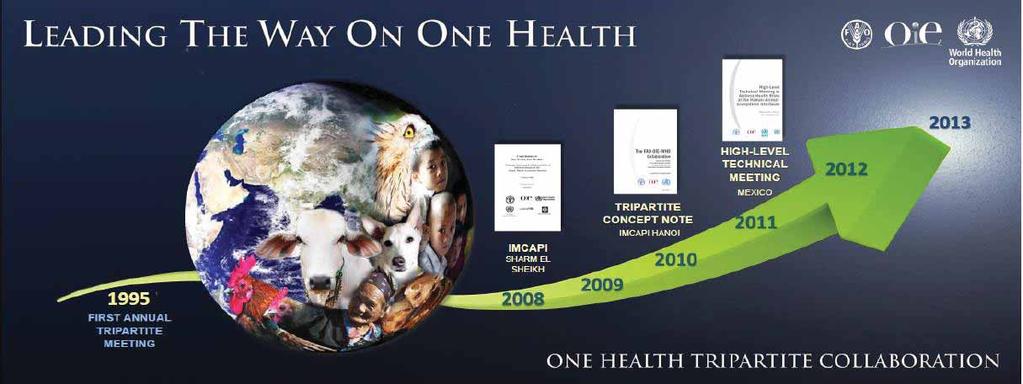 The One Health Context A tripartite coordination mechanism has been