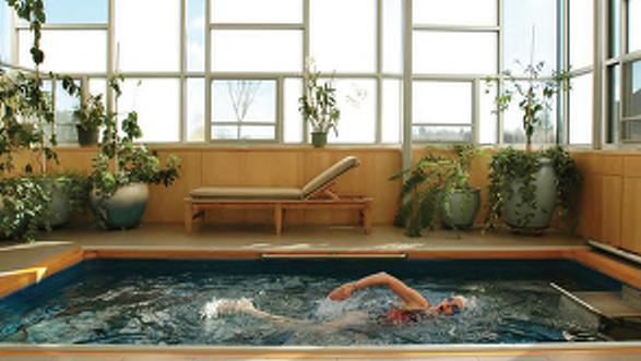 Health/Fitness: Lap Pool Lap Pools can allow residents to swim or exercise against a smooth current that's fully adjustable to any speed or ability.