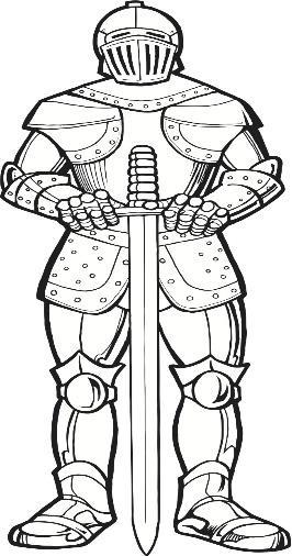 Teacher information: Armadillos look like an animal in a suit of armor. Armor worn by knights had big plates that were held together by flexible joints. That way the knights could move.