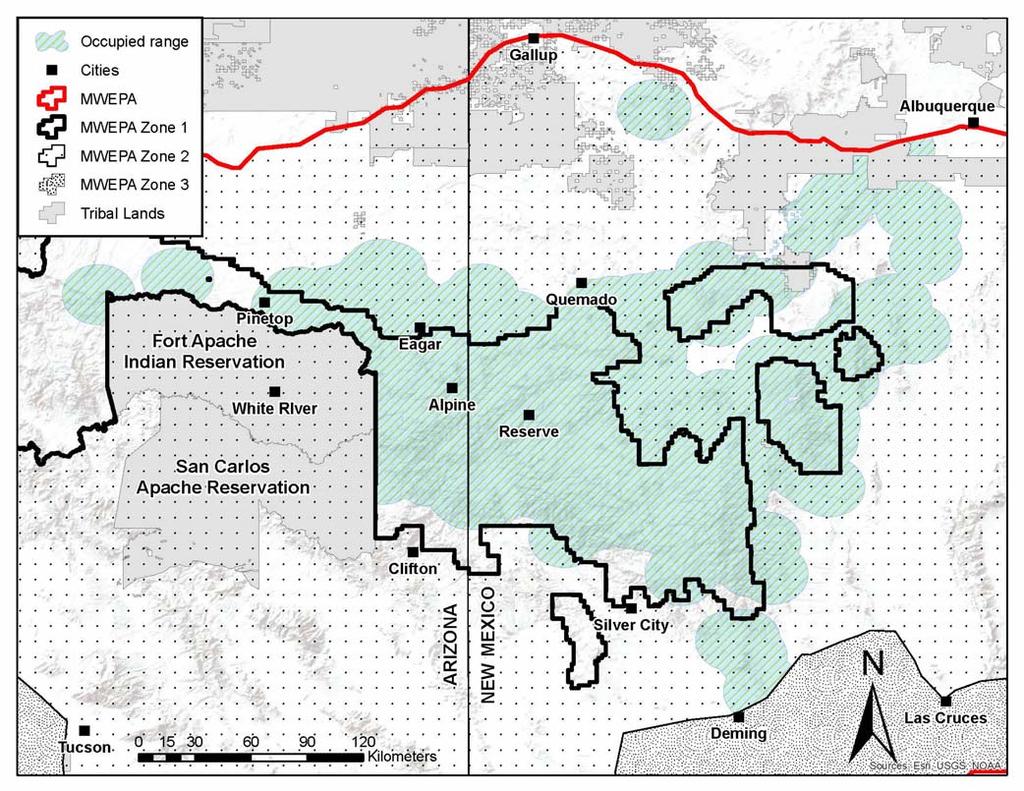 Mexican Wolf Reintroduction Project Page 14 of 14 Figure 3.