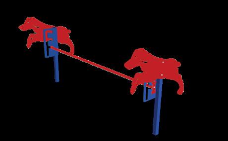 Features a friendly fire hydrant on the side to enhance your dog park area, mounts inground or suface mounts with anchor bolts. 40.6" L x 15" W x 39" H 70 lbs.