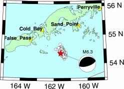 HIGHLIGHTS During October, 2007, the Alaska Earthquake Information Center located 2,093 events, thirty seven of which had magnitudes equal to or greater than 4.