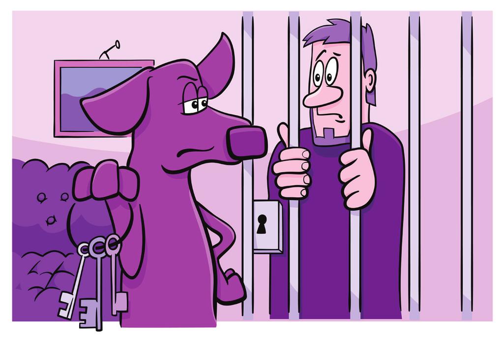 Have You Become Your Dog s Prisoner? Many of our new clients describe themselves as prisoners, unable to leave their home for fear of the destruction their dog will cause.
