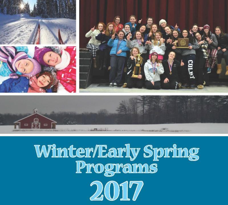 Town Council Neighborhood Meeting The Cumberland/North Yarmouth Community Recreation Department will be mailing out their Winter/Early Spring Recreation Brochure to all residents within the next week!
