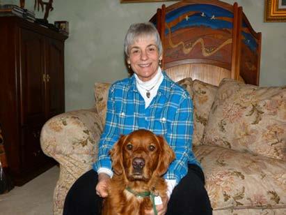 VITAL VIRGIL DONNA TAYLOR AND MOBILITY ASSIST DOG VIRGIL BY: SHELLY HIEMER For mom and grandma Donna Taylor life has always been busy.