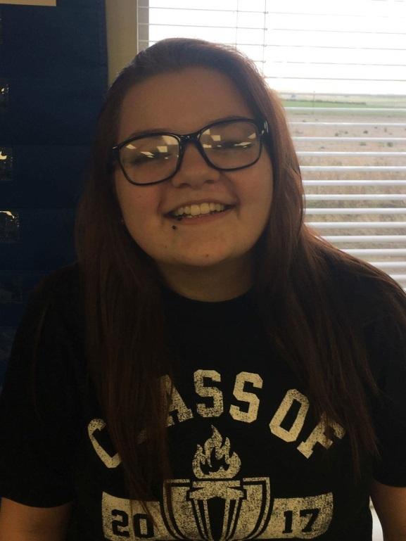 Haylee Cordova: She is a 17-yearold senior who is a TA for Ms. Betts 3rd grade class. Her food is tacos and her subject is math she thinks adding and subtracting is fun!