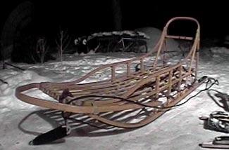 Types of Dog sleds currently in use at the 2005 Iditarod race Basket Toboggan This sled is the classic design that s been around since the Iditarod began.