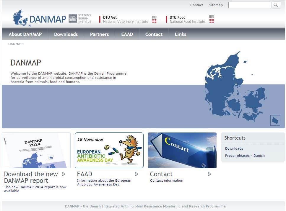 DANMAP website