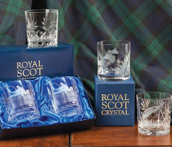 engraved crystal Royal Scot Crystal is world famous for its unique