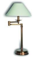 OVE-11-LAM-7142 Tripod lamp, small, brown & brass H.