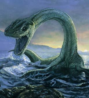 Giant Reptiles During the Mesozoic era, while dinosaurs walk the Earth, other giant reptiles swim in the ocean. They are just as gigantic as some dinosaurs and just as deadly.