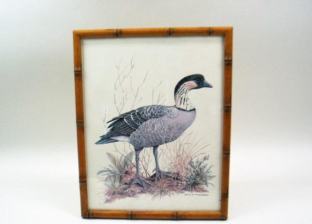 Canada Goose by Sally Dembry. 17" X 23" Framed nicely. 50.00-100.