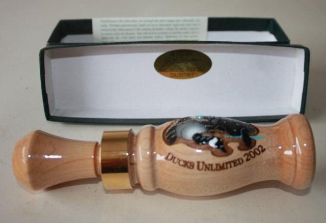Page: 7 38 Ducks Unlimited 2002 Goose Call Ducks Unlimited 2002 goose call new in the box.