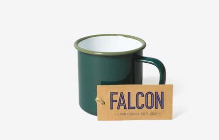 TRAYS ARE 28 CM IN LENGTH mugs The classic Falcon mug design, but