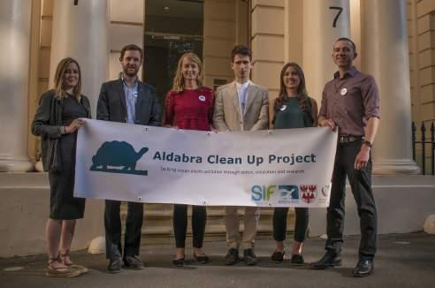 Photos: SIF Six young Seychellois volunteers selected from the general public through a national video competition will travel to Aldabra to help clean up marine debris in this almost inaccessible