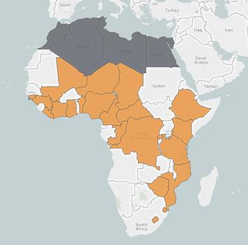 their areas of interest JUNE 2017 Rabies Epidemiological Bulletin: Used by 22 sub-saharan countries to improve rabies surveillance and data reporting, with 18 out of these providing
