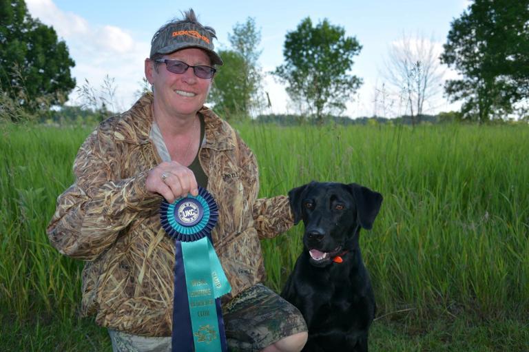 Our Members have a lot to brag about! From Dee Morrison: SHR Misty Dawn Acres Gotta Keeper, CGC earned her first UKC Hunt Title on June 30th at the WISILL Hunt.
