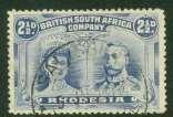 SG 166 Rhodesia 1910-13.