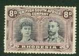 325 557. SG 184 Rhodesia 2½d ultramarine.